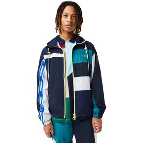 Lacoste Men's Unisex Holiday Patchwork Effect Jacket