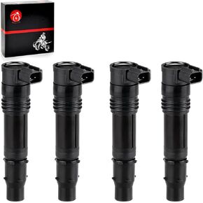 Ignition Coils 4PCS for Kawasaki ZX1400 ZX1000 Ninja ZX-14 ZX-14R ZX14 ZX-10R Concours 14 ZG1400 2008-2023 21171-0005 21171-0029