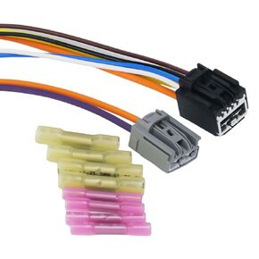 AITKEN Blower Motor Resistor Connector Pigtail Harness Compatible with Buick Cadillac Dodge Ford Edge GMC Jeep Lancia Lincoln Opel P/N: 13501703, 88988512, 88988512.