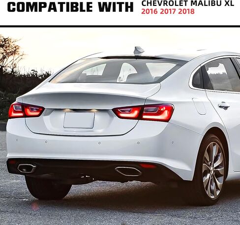 مجموعة مصابيح الذيل متوافقة مع مصابيح فرامل الضوء الخلفي Chevy شيفروليه ماليبو 2016 2017 2018 (الجانب الأيمن للراكب) in Saudi Arabia