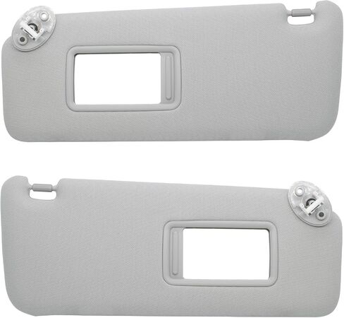 واقي الشمس الأيسر للسائق متوافق مع Toyota 4Runner 2010-2023 يستبدل # 7432035B00E1 7432035A90E1 7432035A91E1 اللون: بيج رملي in Saudi Arabia