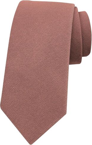 Ties for Men, Mens Skinny Sage Green Blue Neck Tie, Cotton Linen Men Tie Neckties for Business Wedding Tuxedo Shirt in Saudi Arabia