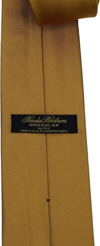 ربطة عنق ذهبية صلبة غير منتظمة من Brooks Brothers، MD، برتقالي in Saudi Arabia