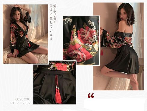 أزياء بيجامة نسائية مثيرة من SINMIUANIME بتصميم الكيمونو الياباني التقليدي بنمط يوكاتا المطبوع in Saudi Arabia