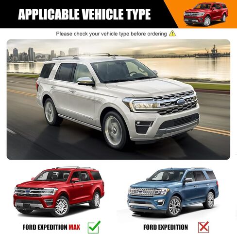 حصيرة مسند الظهر متوافقة مع 2018-2024 Ford Expedition Max/Lincoln Navigator L Cargo Liner Trunk Mat for Expedition Max Accessories غطاء المقعد الخلفي (حصيرة صندوق السيارة + حصيرة مسند الظهر) in Kuwait