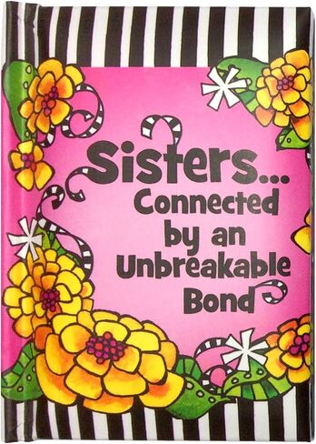 كتاب تذكار صغير من بلو ماونتن آرتس "الأخوات... متصلات بواسطة رابطة غير قابلة للكسر" مقاس 4 × 3 بوصات. كتاب بحجم الجيب مثالي لعيد الميلاد أو عيد الميلاد أو هدية في أي وقت لأخت، من تأليف سوزي تورونتو in Kuwait