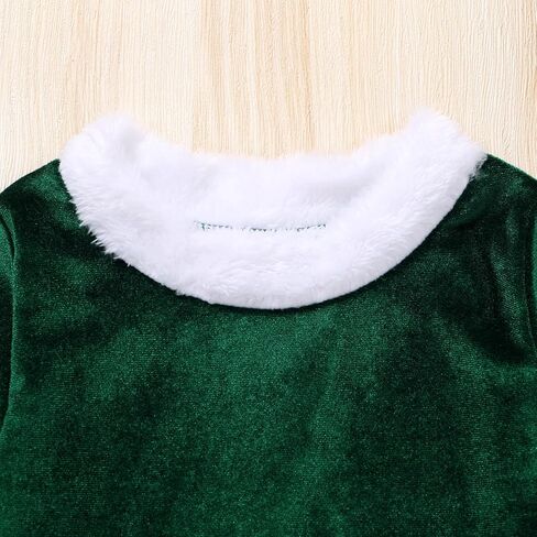 أصغر شجرة طفلة عيد الميلاد الزي طفل سانتا الساحرة ازياء أفخم السراويل واسعة قبعة طفل هدايا عيد الميلاد in Kuwait