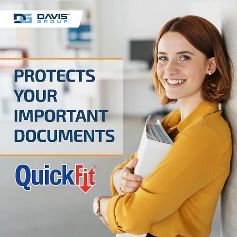 مجلدات QuickFit® Angle D-Ring View، سعة 625 ورقة، حلقات 3 بوصات، معاد تدويرها بنسبة 47%، أبيض 87050 in Saudi Arabia