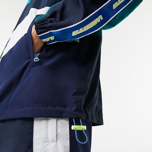 سترة Lacoste للرجال للجنسين ذات تأثير مرقع للعطلات in Saudi Arabia