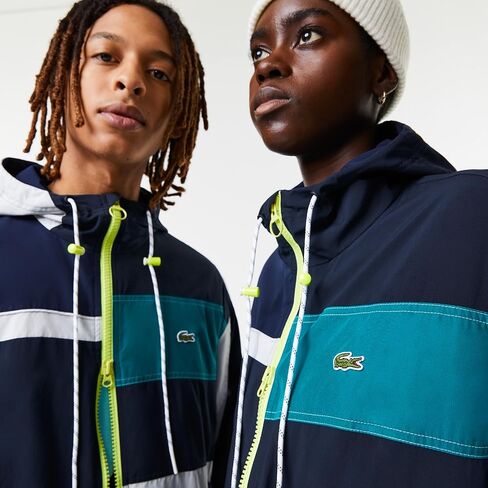 سترة Lacoste للرجال للجنسين ذات تأثير مرقع للعطلات in Saudi Arabia
