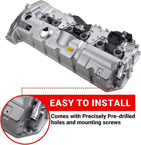 أجزاء المحرك أغطية الصمامات متوافقة مع BMW E82 E90 E93 E91 E90 E60 F10 E83 F25 E70 E85 E86 E89 128i 328i 328xi 528i X3 X5 Z4 2007-2013 2.5L 3.0L in Kuwait