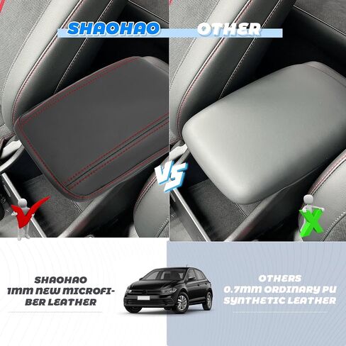 SHAOHAO for 2024 2025 Hyundai Kona Armrest Cover Compatible with 2024 2025 Hyundai Kona Accessories SE, SEL, N Line, Limited Center Console Cover 2024 2025 Kona SX2 Arm Rest Cover Soft Pad Protector in Kuwait