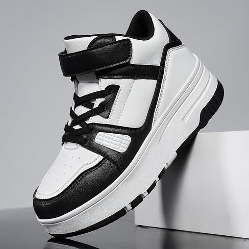 أحذية Nsasy Kids Roller Shoes للفتيات والأولاد على الموضة أحذية رياضية عالية الجودة بـ 4 عجلات قابلة للفصل أحذية التزلج على الجليد in Kuwait