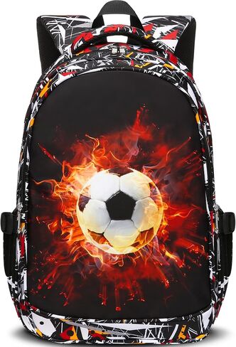 School Backpack for Boys Basketball Bookbag Schoolbag for Elementary School Child Children Back Packs Back to School Book Bags for Kids 6-8 8-10 9-12 Years Old Morral Mochila Bolso Escolar para Niños in Kuwait