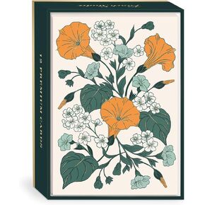 Punch Studio Nightshade Floral Boxed Note Cards (52850)