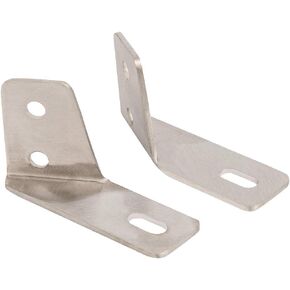 Stainless Steel Right/Left Side Broken Fender Saddlebag Rail Support Brackets Strut Fit for Harley Davidson Touring Street Glide + Road Glide + Electra Glide + Ultra Glide + Road King (1985-2008)