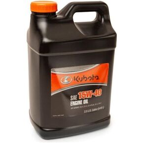 Kubota 15W-40 Engine Oil For Kubota Tractors, Mowers, and Machinery| (2.5 Gallon)