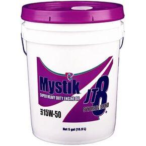 Mystik JT-8 SHD 15W-50 Engine Oil, 5 Gallon Pail