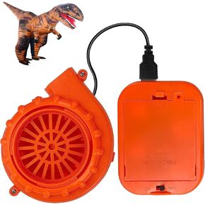Mini Inflatable Costume Fan Replacement Blow up Blower Potable Fans for Inflatable Costume Doll Mascot Head or Other Inflatable Game Clothing