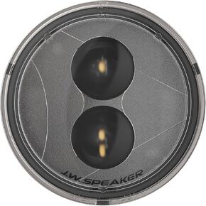 J.W. Speaker 0346493 Model 239 J2 12V DOT/ECE LED Round Turn Signals with Clear Lens - 2 Light Kit