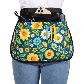 Barber Apron with 5 Pockets, Waterproof and Bleach-proof Hair Stylist Apron for Men Women,Hairdresser Apron for Cosmetology