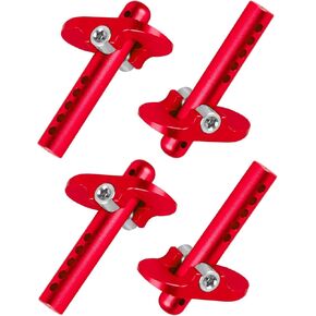 RC Aluminium Body Post Set Upgrades Part for 1/8 Kraton/Outcast/Typhon 6S BLX,1/10 Kraton/Outcast 4S BLX,Vorteks 3S BLX,1/7 Felony/Fireteam/Infraction 6S BLX,4pcs,Navy Blue