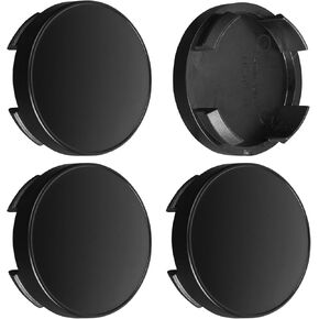 TMS 3.25Inch 83MM Wheel Center Caps for Chevrolet Chevy GMC Colorado Tahoe Suburban Silverado Sierra 1500 Rim Hub Caps, Pack of 4 (Matte Black, Outer 83MM, Inner 73MM)