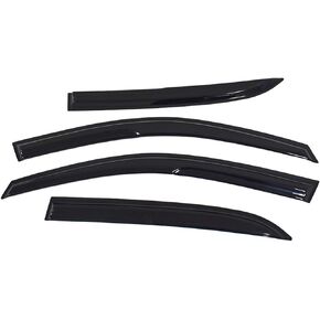 Window Visor Vent Rain Guard Deflector Replacement for Honda Accord 4 Door Sedan 2003 2004 2005 2006 2007
