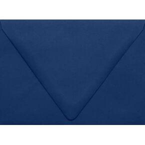 LUXPaper A6 Contour Flap Invitation Envelopes | 4 3/4" x 6 1/2" | Navy Blue | 80lb. Text | 50 Qty
