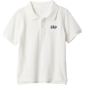 GAP Boys' Short Sleeve Pique Polo