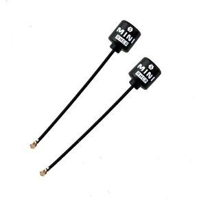 2 قطعة هوائي FPV 5.8 جرام 2.8dBi IPEX هوائي FPV UFL 86 مللي متر هوائي لطائرة RC بدون طيار FPV كوادكوبتر مولتيكوبتر in Kuwait