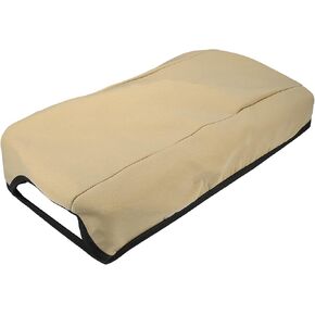 Armrest Protector Cover Pad, for Hyundai Sonata 2015 2016 2017 2018 2019 Neoprene Fabric Light Brown, 1 Pc