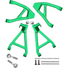 Rear Upper Lower Suspension A-Arms Upgrades Part for 1/16 Mini Slash,4PCS Aluminum Rear Upper & Rear Lower Arms Hops Ups for 1/16 Mini Slash （70054-1）,Navy Blue