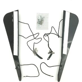 54317135351 Convertible Top C Column Roof Repair Kit Compatible with E46 325Ci 330Ci M3 2000 2001 2002 2003 2004 2005 2006, black
