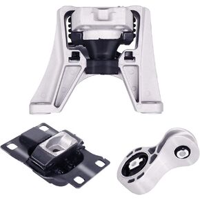 Engine Motor Mount Set-Compatible with Fits for 2008 2009 2010 2011 Ford Focus 2.0L Auto 3PCS,A5322 A2986 A5495