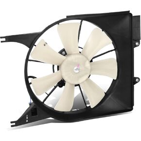 DNA MOTORING OEM-RF-0718 Factory Style Right A/C Condenser Fan Assembly Compatible with 2007-2012 Acura RDX