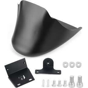 for Sportster 883 Lower Spoiler, Front Spoiler Chin Fairing Lower Cover,Motorcycle Front Spoiler Chin Fairing Kit Accessory Fit for 883 XL1200 2004‑2019