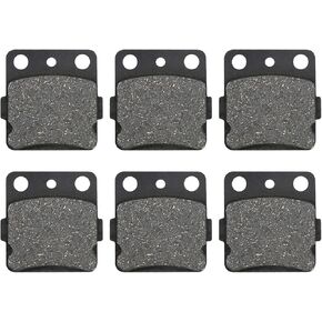 Brake Pads Front and Rear Replacement for Honda TRX250X 1987-1992 TRX300EX Fourtrax 300 1993-2008 TRX 400EX Fourtrax 1999-2000 TRX 400X 2009-2014 TRX 400EX TRX 400EX Sportrax 400 2001-2008