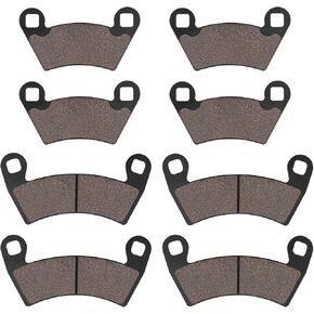 Yerbay Front and Rear Brake Pads for Polaris Ranger 500 570 700 800 900 RZR 800 900 Ranger XP 700 800 900 Ranger Crew 500 570 800 Ranger EV