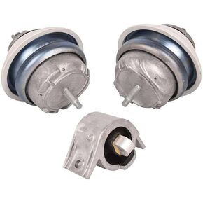 3PCS Engine Motor Mount Left Right & Trans Mount L+R C2P17845 C2D38505 for 2009-2009 XF 4.2L 2010-2013 XJ 5.0L