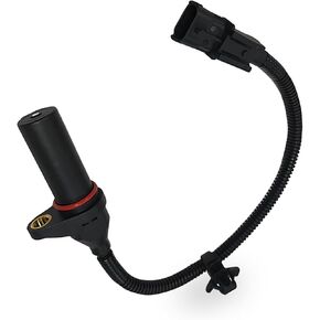 QODOLSI Pack-1 Car Engine Crankshaft Sensor, Perfectly Matched Accessories Replacement 39180-2B000 391802B000, Standard Connector Sensor for Detect Engine Speed, Compatible with Modern Models (Black)