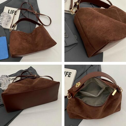 Women Bag Fall Purse Small Tote Casual Commuter Shoulder Crossbody Bag in Saudi Arabia