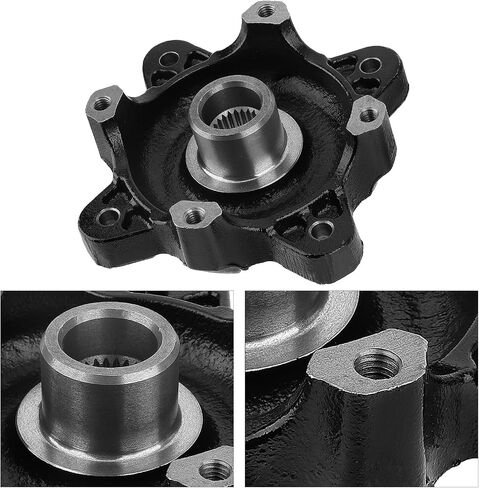 Front Wheel Hub Bearing Stud Brake Rotor Kit for Polaris RZR 900 800-4 570 Ranger 800 Diesel-900 700 ACE 570 900 5137659-067 3515090 5254999 7517871 in Saudi Arabia