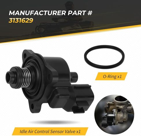 M MATI Idle Air Control Sensor Valve Stepping Motor for Polaris Sportsman 450 500 EFI 550 RZR 570 800 Ranger 500 Crew Ranger 500 EFI Ranger 800 ACE 570 2015-2016 3131629 in Saudi Arabia