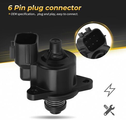 M MATI Idle Air Control Sensor Valve Stepping Motor for Polaris Sportsman 450 500 EFI 550 RZR 570 800 Ranger 500 Crew Ranger 500 EFI Ranger 800 ACE 570 2015-2016 3131629 in Saudi Arabia