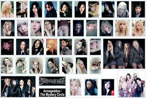 Aespa Stickers Pack 202PCS Aespa Armageddon Album Stickers Kpop Aespa Hot Mess Cute Stickers Water Bottle Sticker Pack in Kuwait