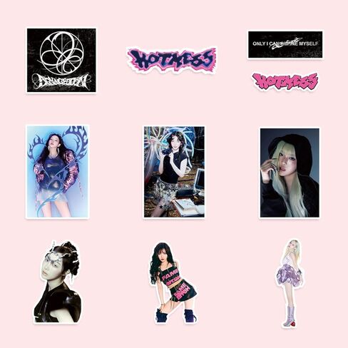 Aespa Stickers Pack 202PCS Aespa Armageddon Album Stickers Kpop Aespa Hot Mess Cute Stickers Water Bottle Sticker Pack in Kuwait
