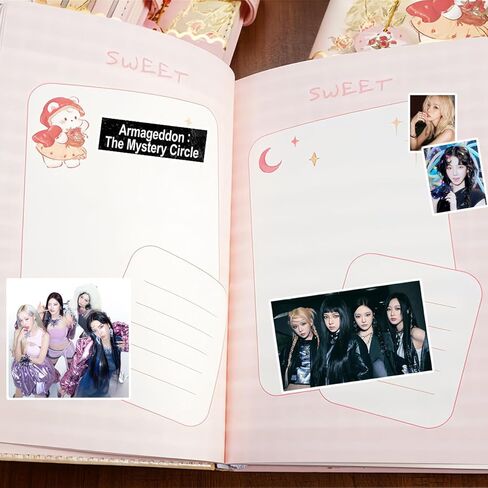 Aespa Stickers Pack 202PCS Aespa Armageddon Album Stickers Kpop Aespa Hot Mess Cute Stickers Water Bottle Sticker Pack in Kuwait