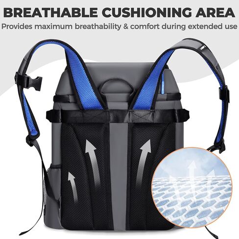 Heytrip Backpack Cooler Insulated Waterproof Leakproof Lunch Bag 36/54 Cans in Saudi Arabia