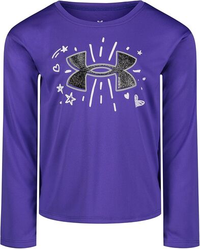 Under Armour Girls' Long Sleeve Shirt, Crewneck, Lightweight and Breathable in Saudi Arabia